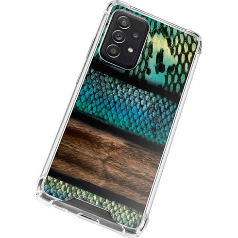 Animal Print Fashion Galaxy A72 5G Clear Case